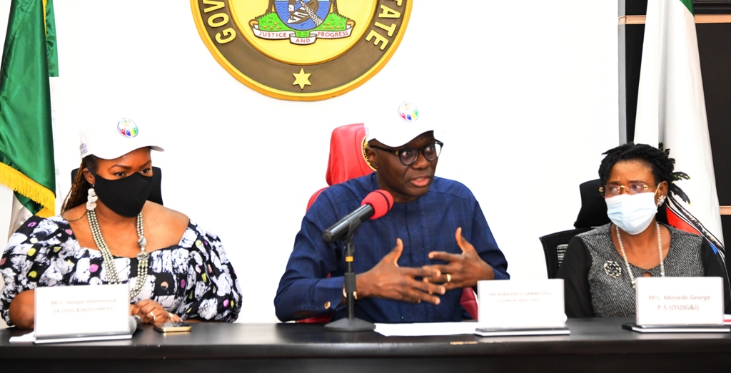 EXCITEMENT AS SANWO-OLU LAUNCHES LAGOS SDGs YOUTH ALLIANCE